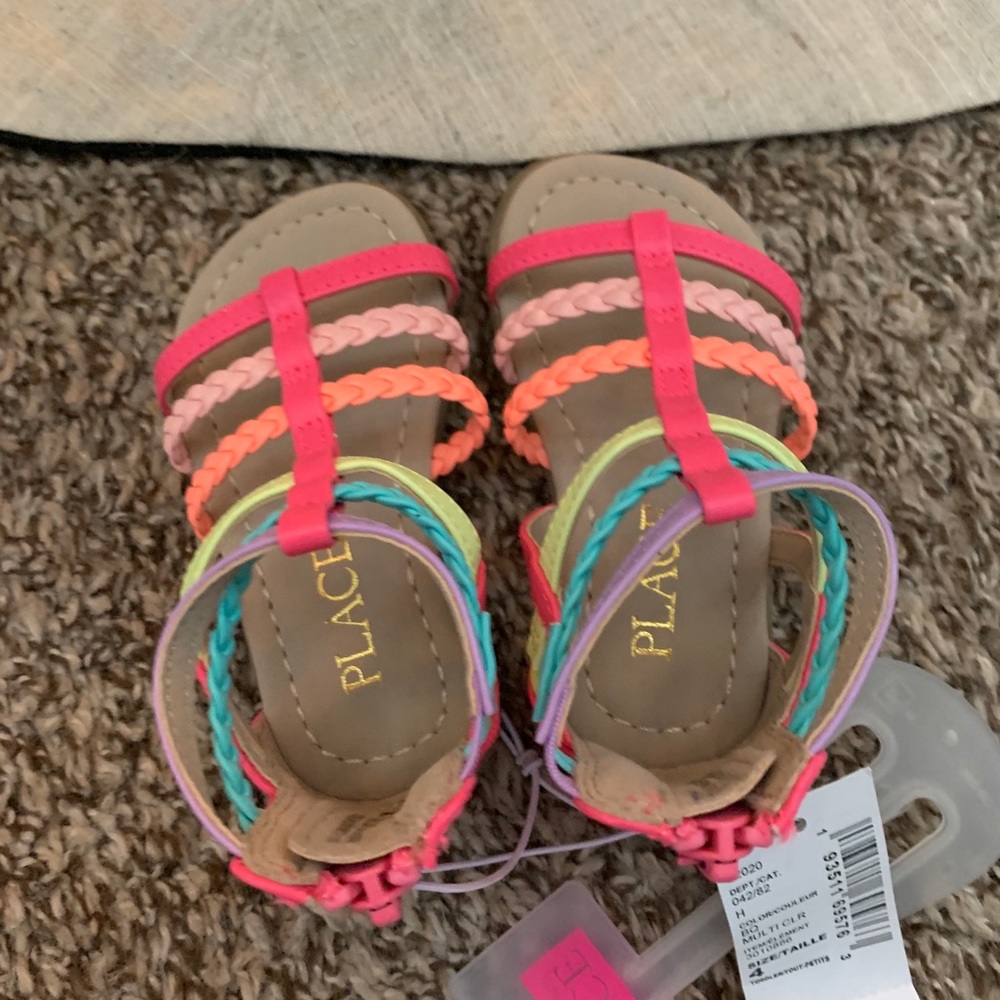 Infant Girls sandals, size 4